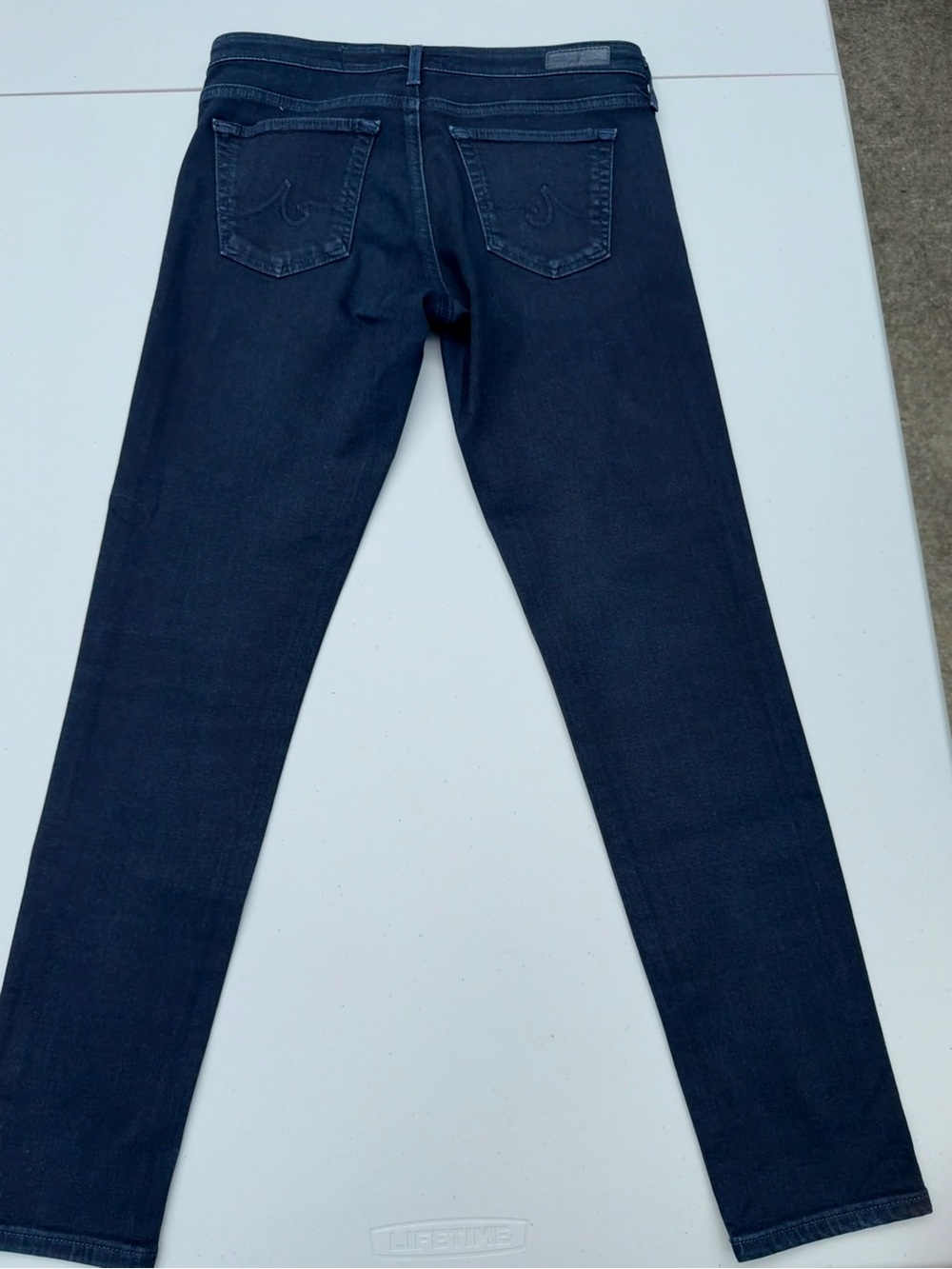 AG Adriano Goldschmied Dark Wash Skinny Jeans - Women’s Size 27R - Picture 2 of 11